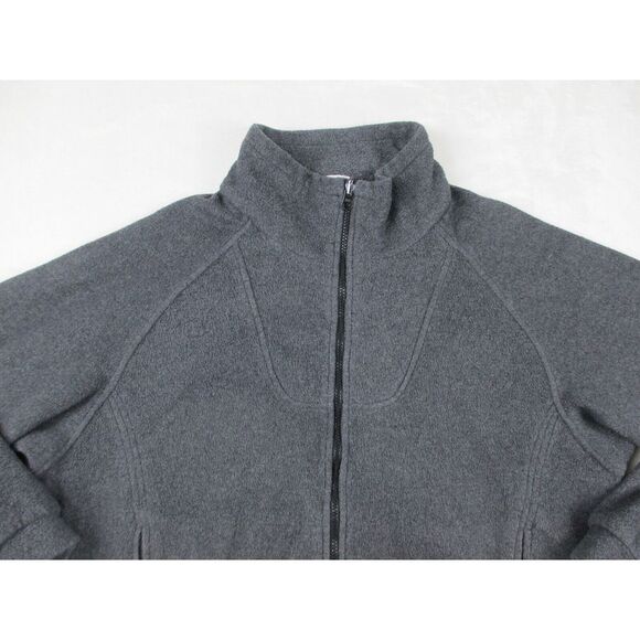 Columbia Sweater Womens Extra Large Gray Full Zip Fleece Hiking Outdoors Ladies* - Picture 3 of 10